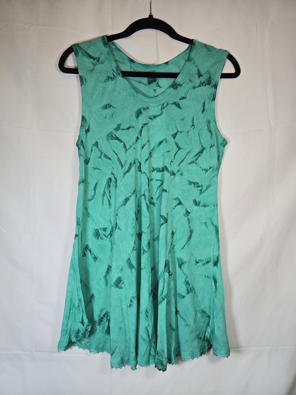 Aqua Green Sleeveless Swing Lightweight Tank